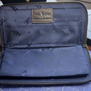 Links Kings Titleist Vokey design navy Blue glove Organizer genuine leather